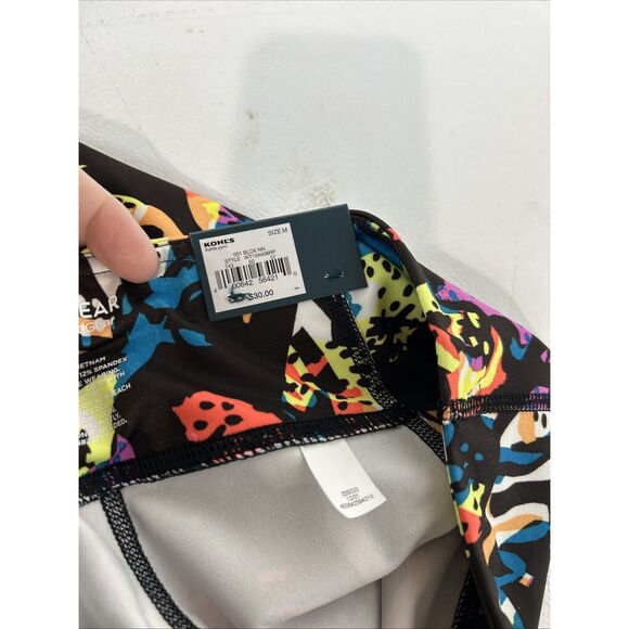 Tek Gear Women's Lot Multicolor Print Hi-Rise Capris Size M NWT Black - Picture 12 of 14
